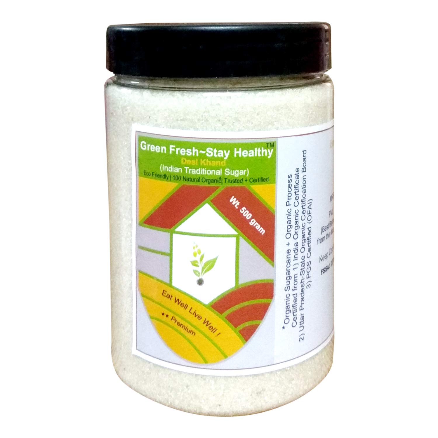 Desi Khandsari (Traditional Cane Sugar)